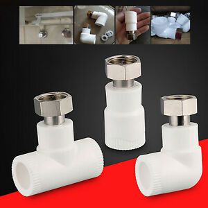1/2&#034; PPR Pipe Fittings Adapter Straight Elbow Tee Connector Water Heater Special