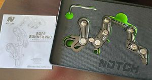 NOTCH ROPE RUNNER PRO FOR SRT OR DRT CLIMBING - PROFESSIONAL ARBORIST