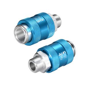 Speed Control Valve 3/8&#034; G Thread Pneumatic Flow Control Hand Slide Valve 2Pcs