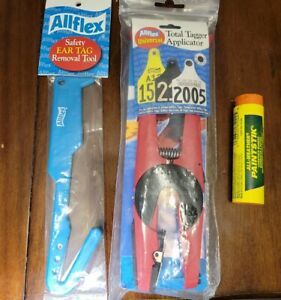 Allflex Universal Total Tagger Applicator, Remover, and Livestock Marker