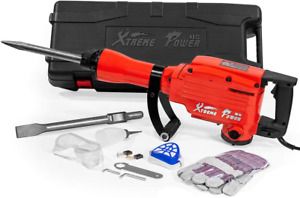 Xtremepowerus 2200Watt Heavy Duty Electric Demolition Jack Hammer Concrete Break