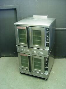 Blodgett DFG-200 Commercial Gas Convection Oven Double Stack - BAKERY DEPTH