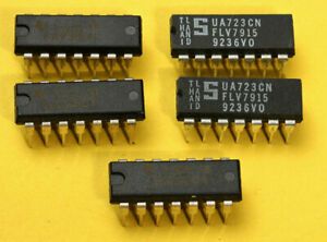 5 Stck UA723CN = uA723CN IC DIP14 Spannungsregler 2-37V NEU