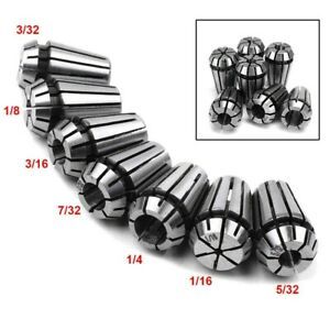 Drilling Spring collet set For 438484 Tapping 7pcs 18mm CNC Milling Machine