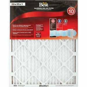 Do it Best 20 In. x 25 In. x 1 In. Allergen Pro MERV 10 Furnace Filter 448108