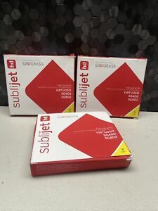 SUBLIJET INK FOR VIRTUOSO SG400-SG800 YELLOW ( LOT OF 3 ) 29ML EACH