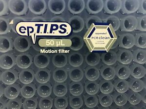 Eppendorf epTIPS Motion 50 µL - 96 Pipette Tips Filtered PCR Clean 0030014413