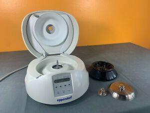 Eppendorf MiniSpin Centrifuge 5453 F45-12-11 Rotor w Lid. Certified. Warranty.