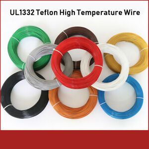 UL1332-16AWG Teflon High Temperature Wire Flexible Silicone Cable Wire 1 Metre
