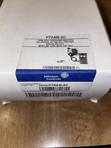 Johnson Controls P70AB-2C Pressure Control P70AB2C Control Only