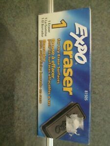 EXPO 81505 Block Eraser Dry Erase Whiteboard Board Eraser Soft Pile ~ NIB