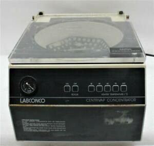 Labconco Centrivap Concentrator Centrifuge 78100-00 D