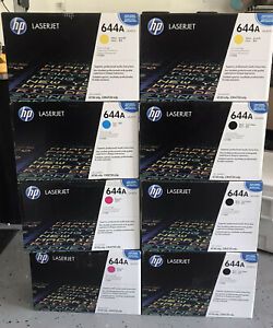 HP 644A Toner Cartridges Q6460A Q6461A Q6462A Q6463A - 8 Toners
