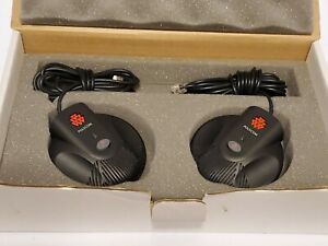 Polycom Soundstation 2 EX Expansion Microphones Mics (2200-16155-001)