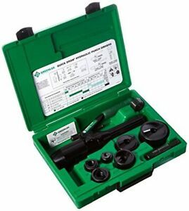 Hydraulic Punch Driver Set, 10 ga. Steel