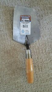 W Rose Mud Trowel Model RO6302 Professional Masonry Tool