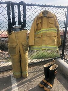 LAFD Issue Wildfire Nomex Jacket Firefighter Los Angeles Fire Department 42 Med