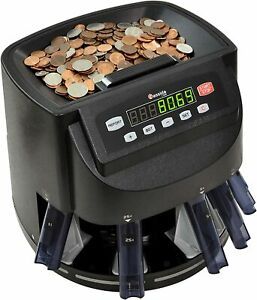 Cassida C200 Coin Counter 1, to 25 and Dollar Coins up to 300 Coins Per Minute
