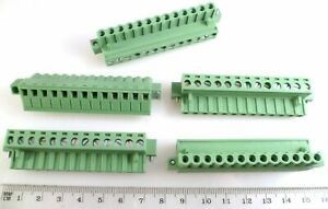 IMO 21.950MF/13 Way Pluggable Terminal Block Socket 5 Pieces EB6B3-4