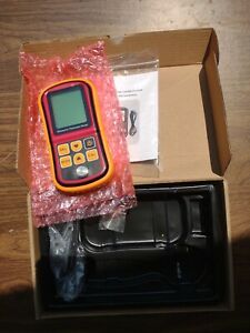 LotFancy Digital Ultrasonic Thickness Gauge Tester Meter, Range 1.2-220mm GM100