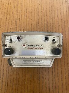 Vintage Motorola Motrac Control Head