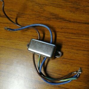 Corcom 2VB3 EMI Filter L2x .539 mH, 2A. 120/250V 50-60Hz USED AS IS OLD STOCK
