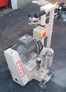 Edco CPM-8 5/230/1 Electric Concrete Planer Grinder 230 volts 1 phase