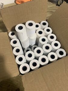 2.25” Wide 50 THERMAL POS RECEIPT PRINTER ROLL PAPER BPA FREE USA 50 ROLLS