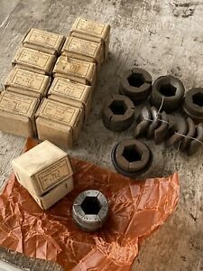 WARNER &amp; SWASEY #3 COLLET PADS HEX 1-1/16&#034;