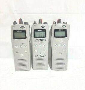 LOT OF 3 - MACOM P5100 MODEL: MAHM-S8DXX-IS2 RADIO - LOCKED -