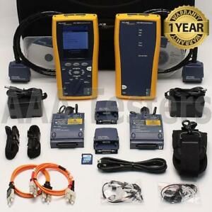 Fluke Networks DTX-1800 MM Fiber DTX-MFM2 Cat6a Certifier DTX-1800-M DTX 1800