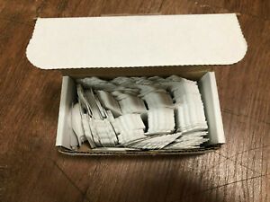 Merchandising Tags Unstrung Scalloped, Open as pictured Blank White &#034;900&#034; Tags