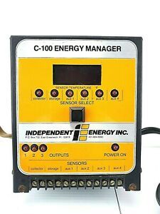 C-100 SYSTEMS MANAGER INDEPENDENT ENERGY INC SOLAR CONTROLLER
