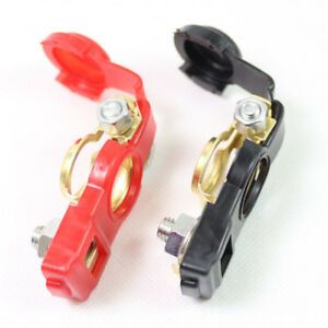 2Pc 12V Car Vehicle Caravan Quick Release Battery TerminalsClampsConnector #S24