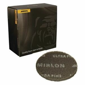 MIRKA 18-241-448 Scuff Pad,6&#034; Disc,UF P1500,PK10