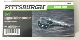 Pittsburgh Digital Micrometer Item # 895
