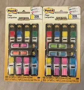 A Pair of Post-it Arrow 1/2&#034; Page Flags Languettes