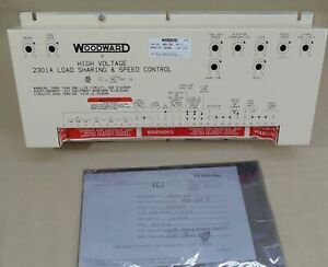 NEW WOODWARD 2301A HIGH VOLTAGE LOAD SHARING &amp; SPEED CONTROL 9903-303