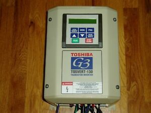 Toshiba G3 TOSVERT-130 Transistor Inverter VT130G3U2010 **AS-IS**