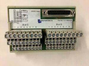 Berkeley Process Control Terminal Block 24VDC Input 117-10040-00