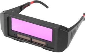 Solar Auto Darkening Welding Goggles, Welder Glasses, Safety Protective Welder