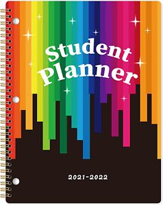 Student Planner 2021-2022 - School Planner with Stickers, July 2021 - June 2022,
