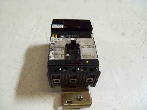 Square d fa36080 circuit breaker 80 amp *used* for sale