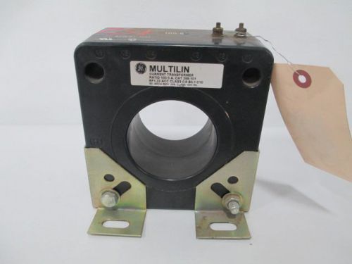 Ge 298-101 multilin 100:5 a 3-1/16in id current 600v-ac transformer d256275 for sale