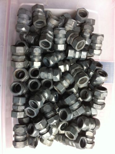 All 40  of 1/2&#034; emt compression conduit coupling- rain tight for sale