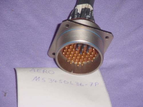 MS3450L36-7P military standard connector male MS 3450