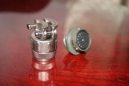 Amphenol connector, complete, 23 pins, female for sale