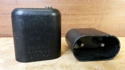 General Radio Shielded Dual Banana Plug Type GR 274 NK GR274 Connector Adaptor
