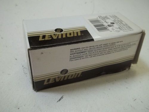 LOT OF 3 LEVTION 2320 SINGLE LOCKING RECEPTACLE GROUNDING,20A-250V*NEW IN A BOX*