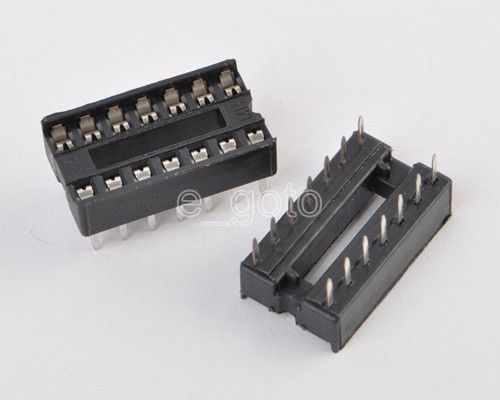 20PCS DIP 14 pins IC Sockets Adaptor Solder Type Socket